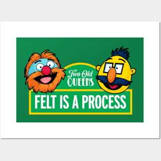 Felt is a Process Posters and Art